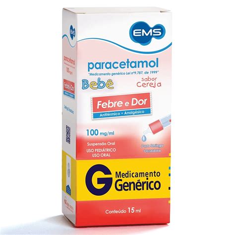 paracetamol bebê